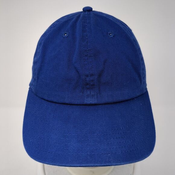 Gelante Slideback Hat Blue OS Adjustable Vented Holes 6 Panel Blank Cotton - Picture 2 of 8